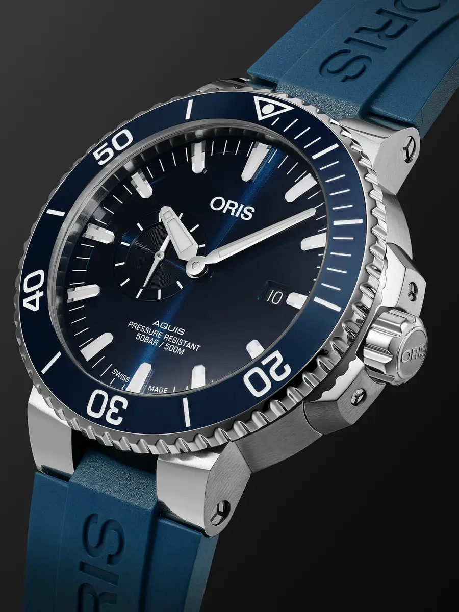 ORIS Aquis Small Second Date Automatic Stainless Steel Watch, Ref. 01 743 7733 4155-07 4 24 69EB - Men | Thumbnail 3 ORIS Aquis Small Second Date Automatic Stainless Steel Watch, Ref. 01 743 7733 4155-07 4 24 69EB - Men | Thumbnail 3