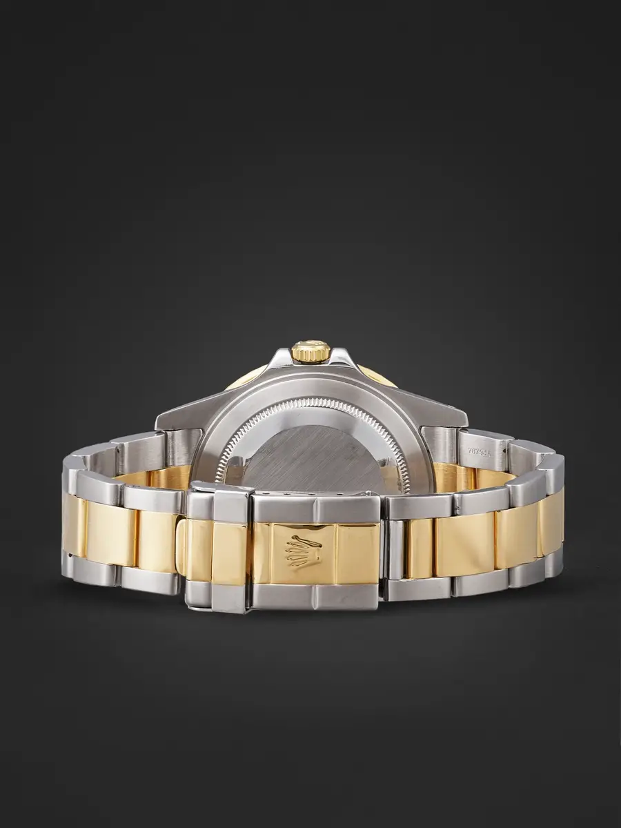 Stephanie Windsor Rolex Vintage 2000 GMT Master II Automatic 40mm Stainless Steel and 18-Karat Yellow Gold Watch, ref. 16713 (Fits up to 7'' wrist) - Men | Thumbnail 4 Stephanie Windsor Rolex Vintage 2000 GMT Master II Automatic 40mm Stainless Steel and 18-Karat Yellow Gold Watch, ref. 16713 (Fits up to 7'' wrist) - Men | Thumbnail 4