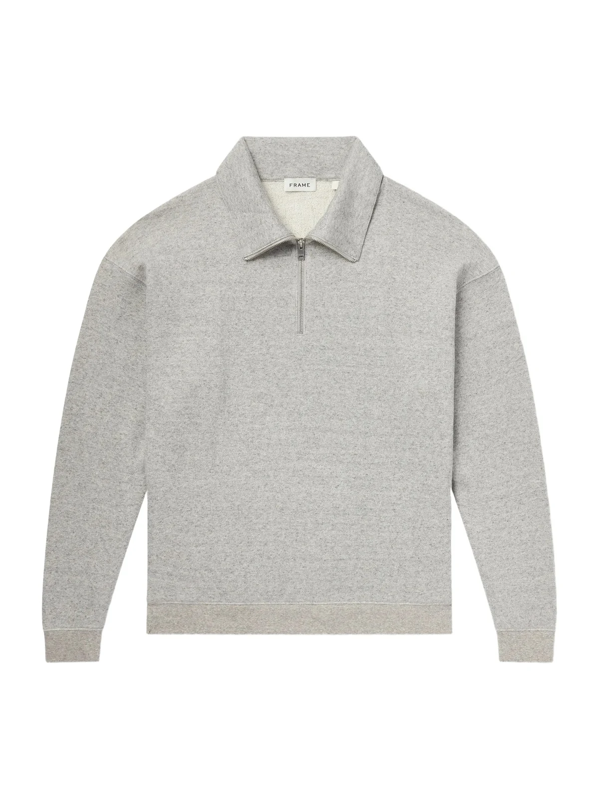 Cotton and Lyocell-Blend Jersey Half-Zip Sweatshirt - Men