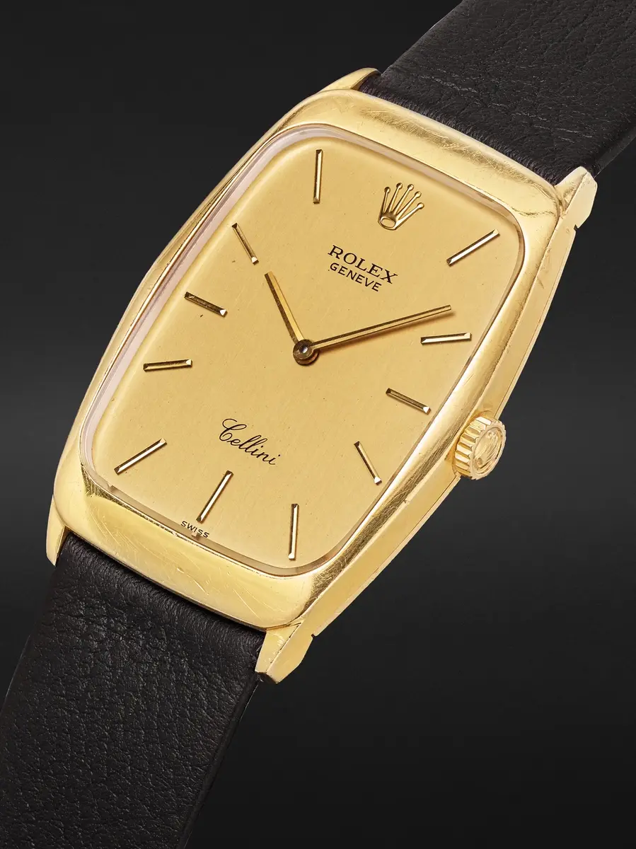 Stephanie Windsor Rolex Vintage 1991 Cellini Hand-Wound 39mm 18-Karat Gold Watch, ref. 4136 (Fits up to 7.5'' wrist) - Men | Thumbnail 2 Stephanie Windsor Rolex Vintage 1991 Cellini Hand-Wound 39mm 18-Karat Gold Watch, ref. 4136 (Fits up to 7.5'' wrist) - Men | Thumbnail 2
