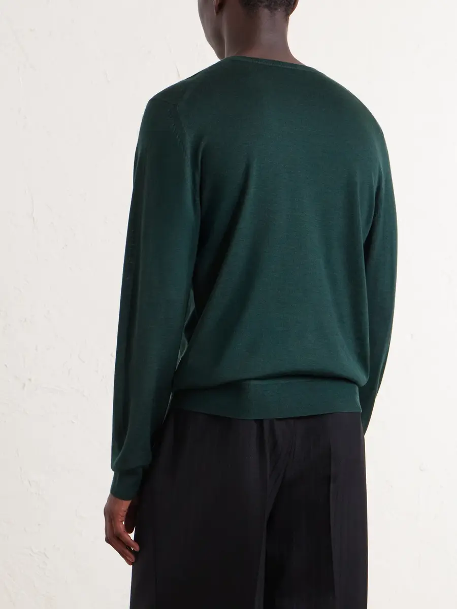 Tom Ford Cashmere and Silk-Blend Sweater - Men | Thumbnail 4 Tom Ford Cashmere and Silk-Blend Sweater - Men | Thumbnail 4