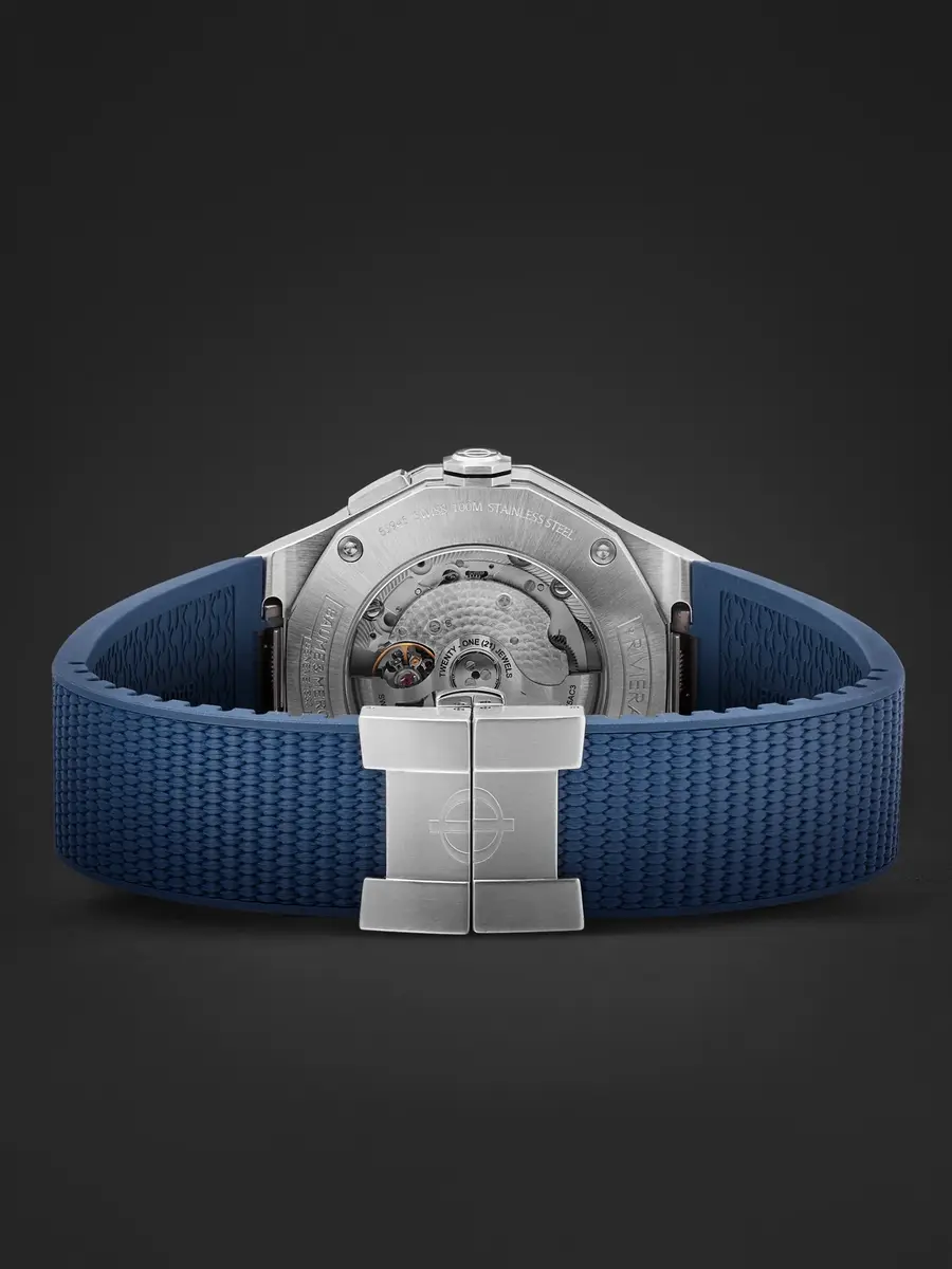 Baume & Mercier Riviera Baumatic Tideograph Limited Edition Automatic Stainless Steel Watch, Ref. 10761 - Men | Thumbnail 4 Baume & Mercier Riviera Baumatic Tideograph Limited Edition Automatic Stainless Steel Watch, Ref. 10761 - Men | Thumbnail 4