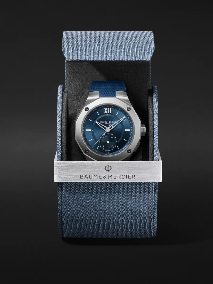 Baume & Mercier Riviera Baumatic Tideograph Limited Edition Automatic Stainless Steel Watch, Ref. 10761 - Men | Thumbnail 5 Baume & Mercier Riviera Baumatic Tideograph Limited Edition Automatic Stainless Steel Watch, Ref. 10761 - Men | Thumbnail 5