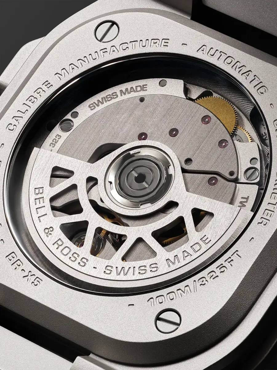 Bell & Ross BR-X5 Automatic Chronometer Titanium Watch, Ref. BRX5R-BL-TI/SRB - Men | Thumbnail 3 Bell & Ross BR-X5 Automatic Chronometer Titanium Watch, Ref. BRX5R-BL-TI/SRB - Men | Thumbnail 3