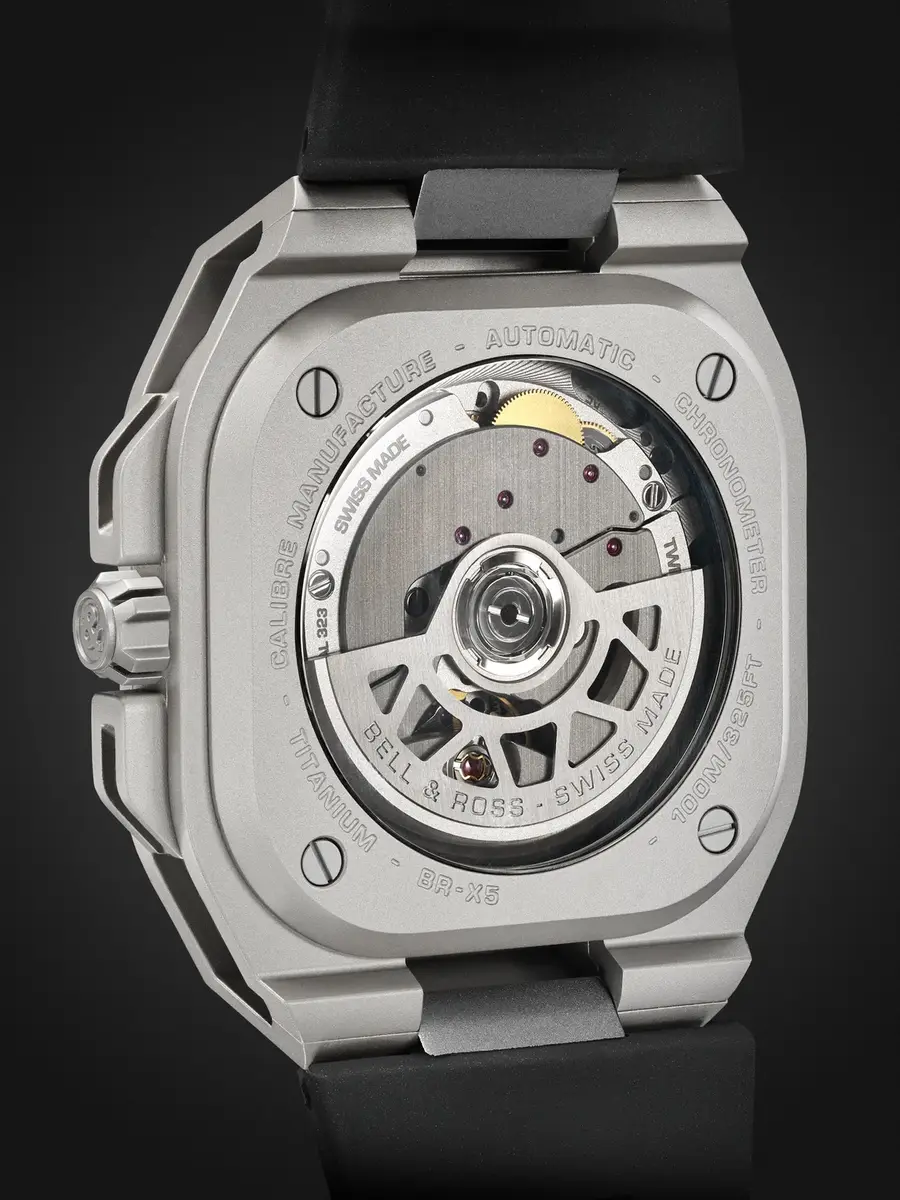 Bell & Ross BR-X5 Automatic Chronometer Titanium Watch, Ref. BRX5R-BL-TI/SRB - Men | Thumbnail 5 Bell & Ross BR-X5 Automatic Chronometer Titanium Watch, Ref. BRX5R-BL-TI/SRB - Men | Thumbnail 5