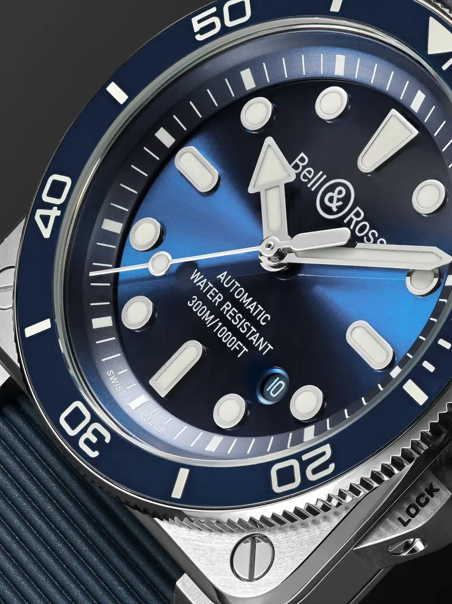Bell & Ross BR-03 Diver Automatic Stainless Steel Watch, Ref. BR03A-D-BLU-ST/SRB - Men | Thumbnail 5 Bell & Ross BR-03 Diver Automatic Stainless Steel Watch, Ref. BR03A-D-BLU-ST/SRB - Men | Thumbnail 5