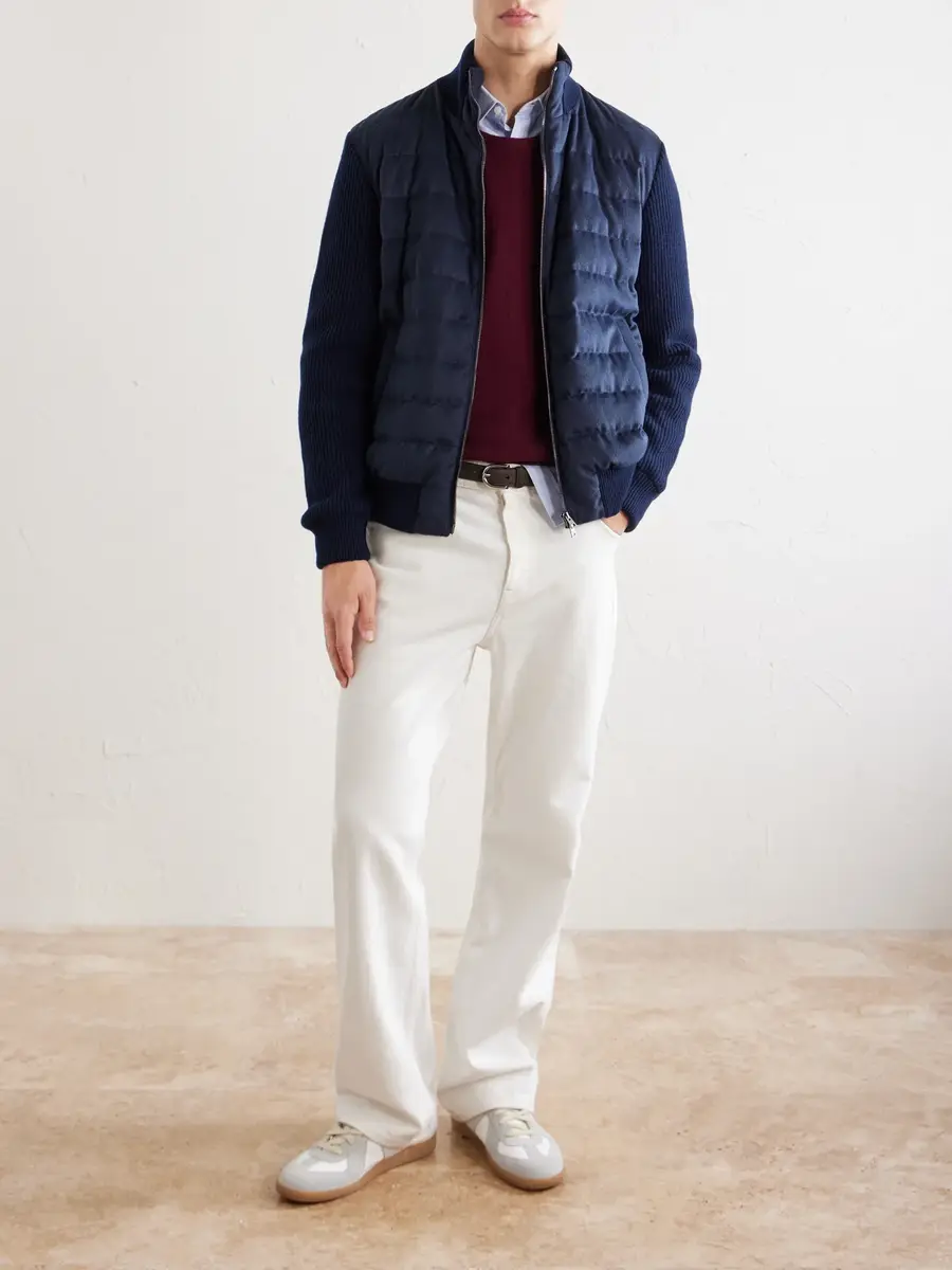 HERNO Quilted Twill Down Jacket - Men | Thumbnail 2 HERNO Quilted Twill Down Jacket - Men | Thumbnail 2