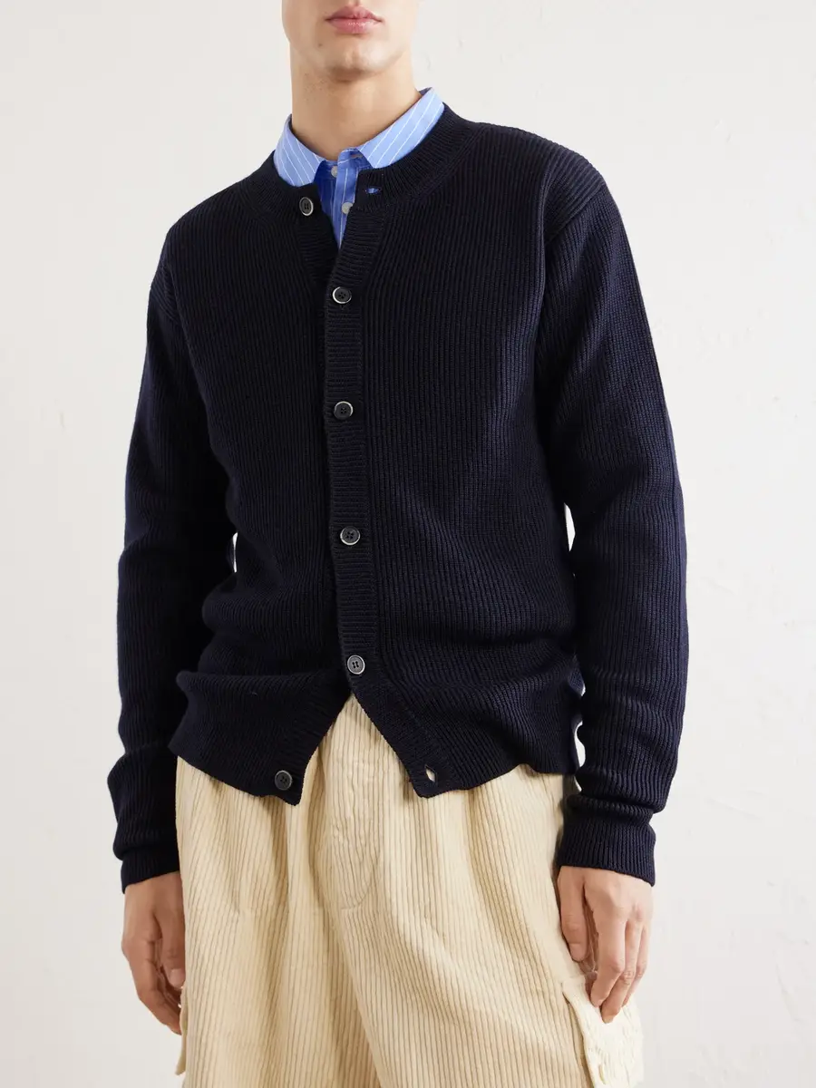 Barena Virgin Wool Cardigan - Men | Thumbnail 3 Barena Virgin Wool Cardigan - Men | Thumbnail 3