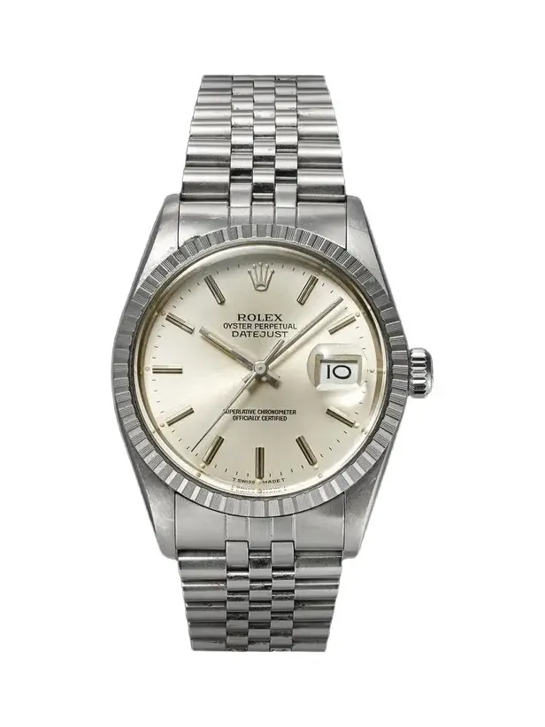 Wind Vintage Rolex Vintage 1988 Datejust Automatic Stainless Steel Watch, ref. 16030 (7.3' wrist) - Men