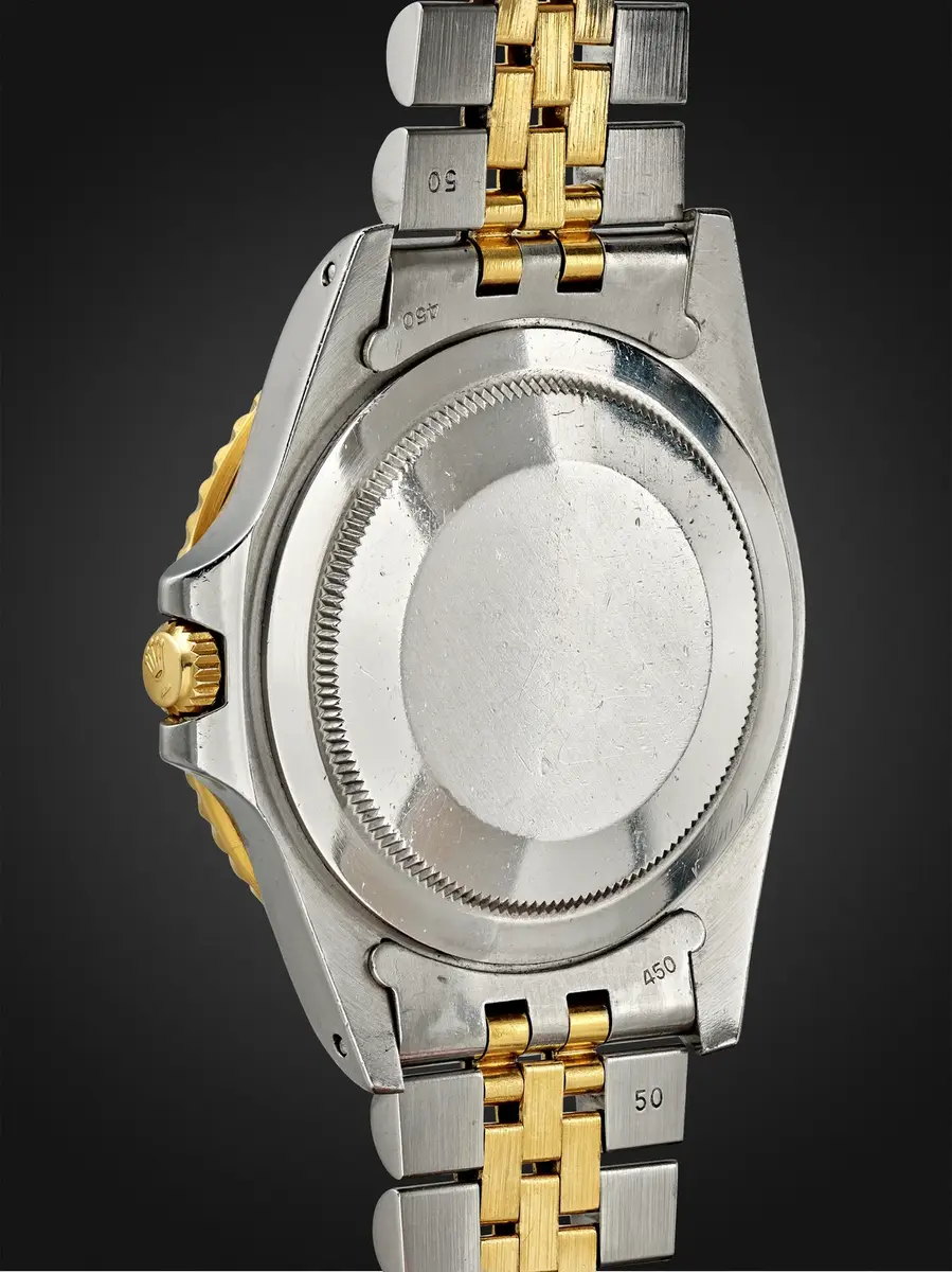 Wind Vintage Rolex Vintage 1985 GMT-Master Automatic Stainless Steel and 14-Karat Gold Watch, ref. 16753 (Fits up to 7.4' wrist) - Men | Thumbnail 3 Wind Vintage Rolex Vintage 1985 GMT-Master Automatic Stainless Steel and 14-Karat Gold Watch, ref. 16753 (Fits up to 7.4' wrist) - Men | Thumbnail 3