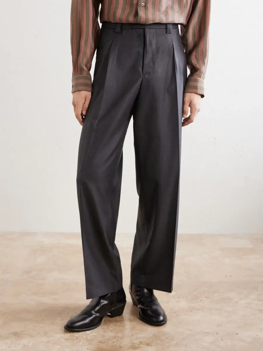 Enfants Riches Déprimés Tapered Virgin-Wool Trousers - Men | Thumbnail 3 Enfants Riches Déprimés Tapered Virgin-Wool Trousers - Men | Thumbnail 3