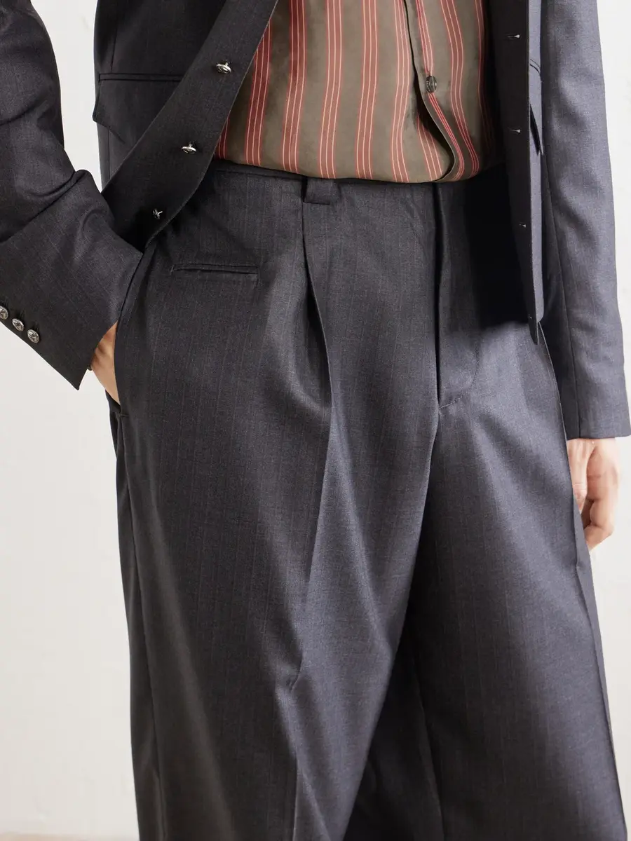 Enfants Riches Déprimés Tapered Virgin-Wool Trousers - Men | Thumbnail 5 Enfants Riches Déprimés Tapered Virgin-Wool Trousers - Men | Thumbnail 5