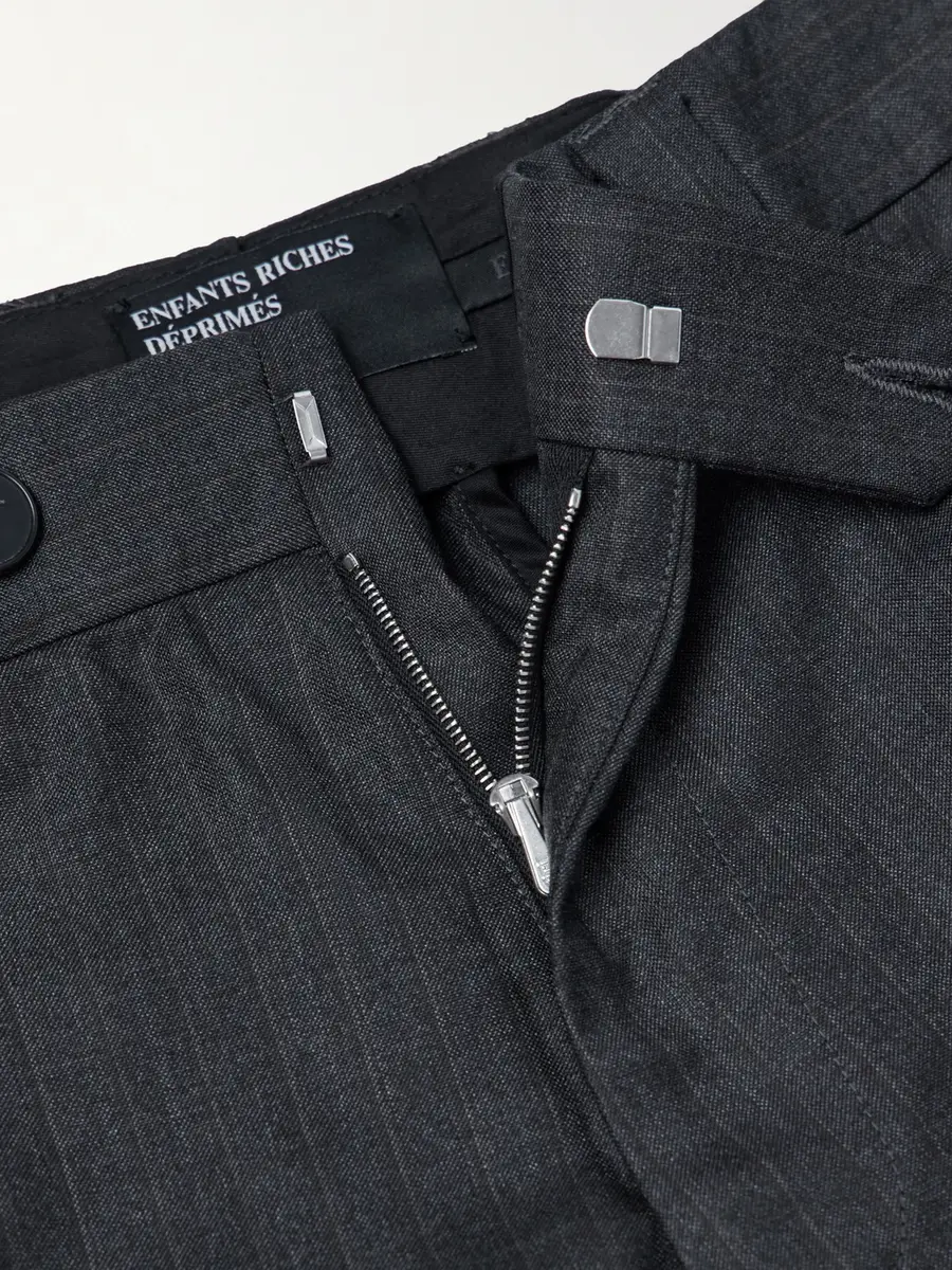 Enfants Riches Déprimés Tapered Virgin-Wool Trousers - Men | Thumbnail 6 Enfants Riches Déprimés Tapered Virgin-Wool Trousers - Men | Thumbnail 6