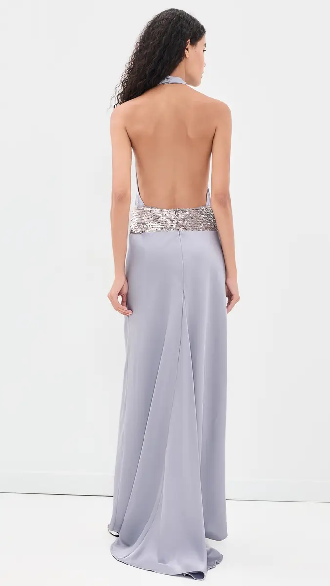 Runaway The Label Marcella Deep Plunge Maxi Dress | Thumbnail 3