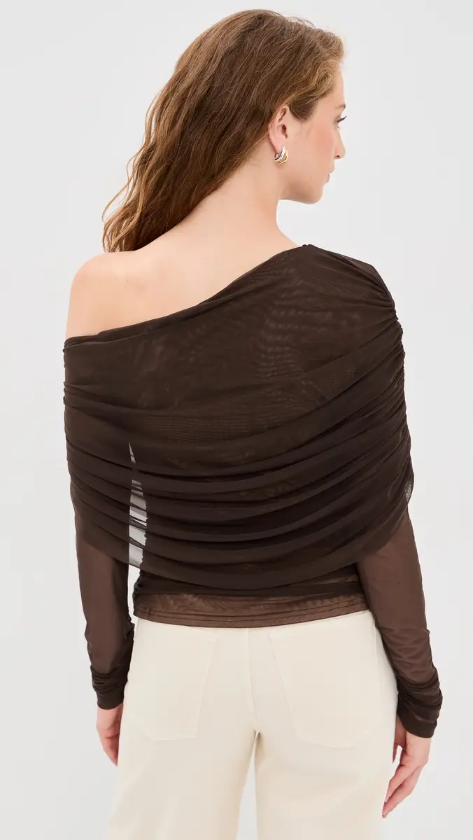 Line & Dot Marceline Asymmetrical Top | Thumbnail 3 Line & Dot Marceline Asymmetrical Top | Thumbnail 3