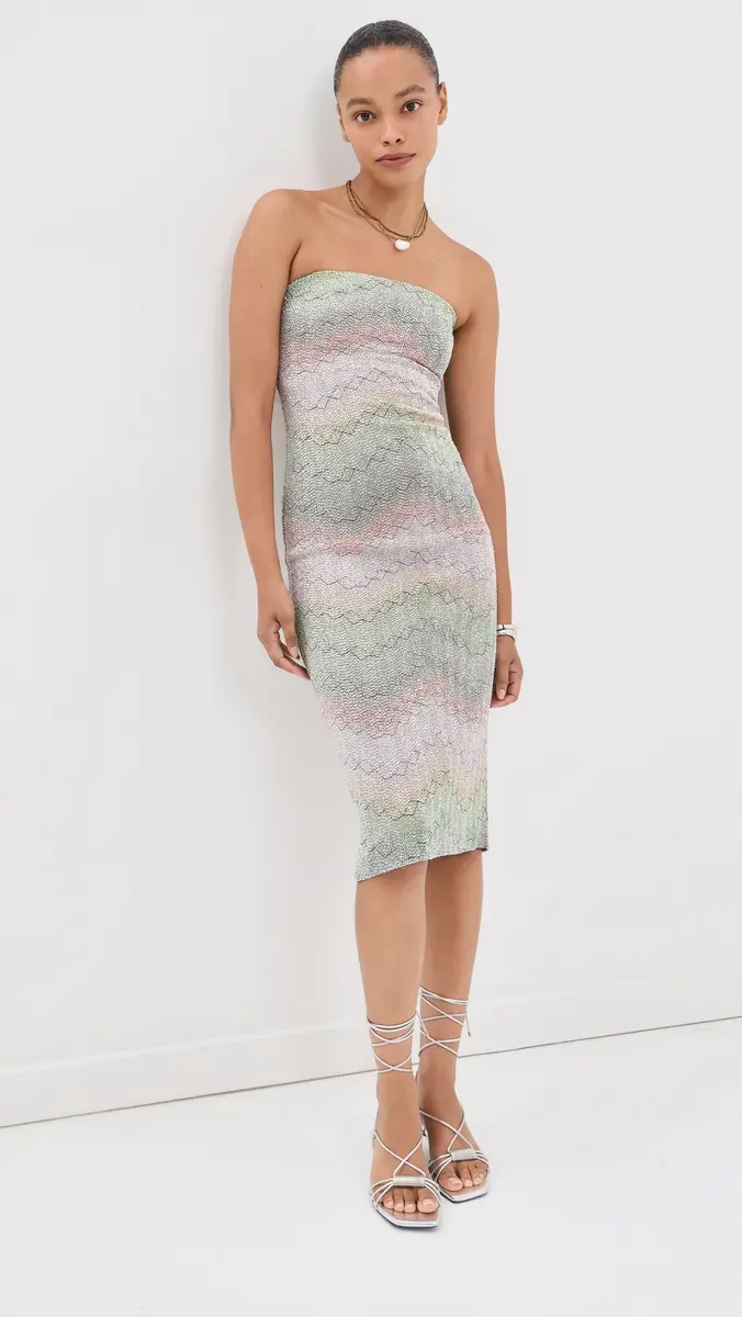 Missoni Dégradé Midi Dress with Sequins | Thumbnail 2 Missoni Dégradé Midi Dress with Sequins | Thumbnail 2