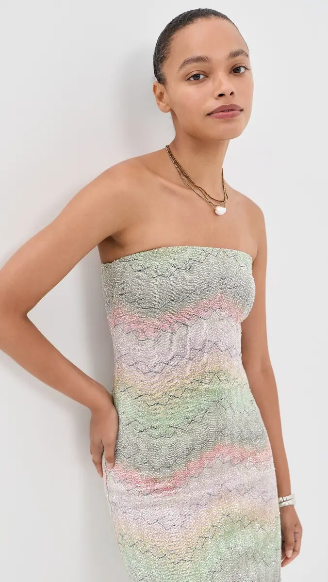 Missoni Dégradé Midi Dress with Sequins | Thumbnail 3 Missoni Dégradé Midi Dress with Sequins | Thumbnail 3