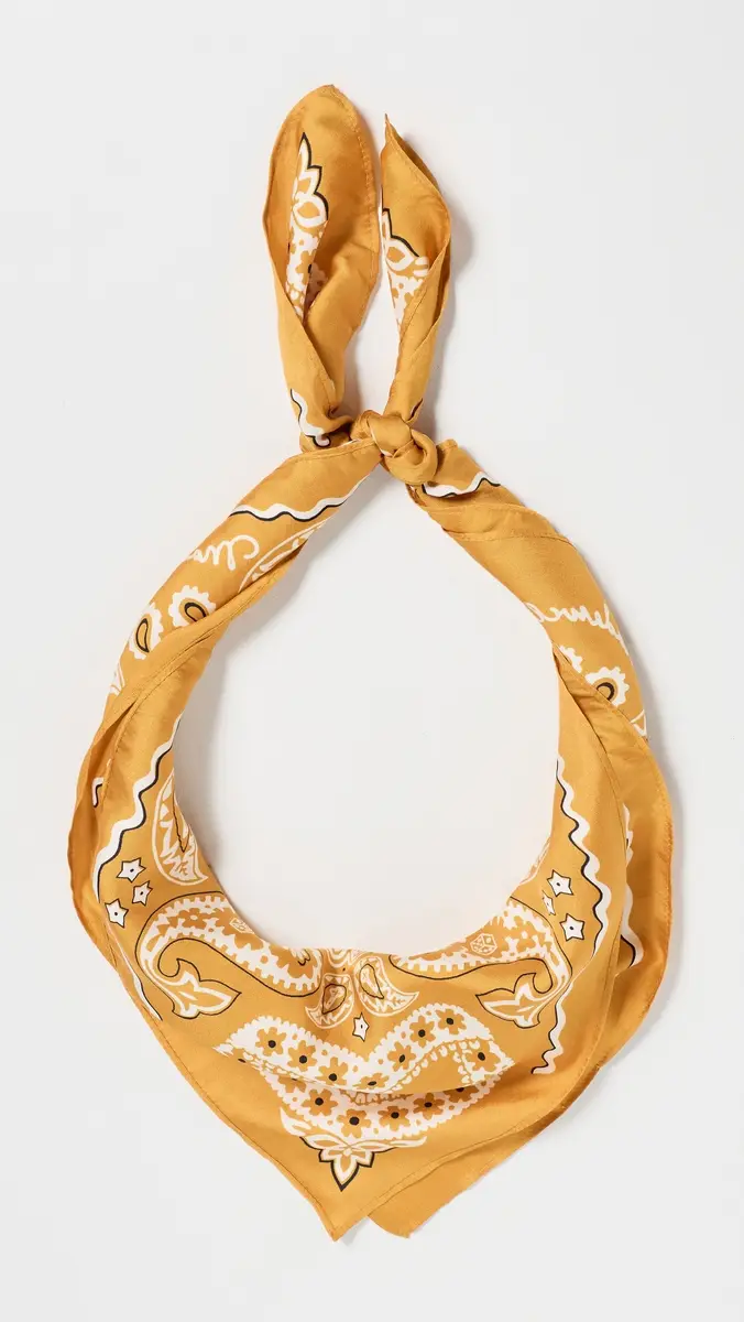 Madewell Medium Silk Bandana | Thumbnail 2