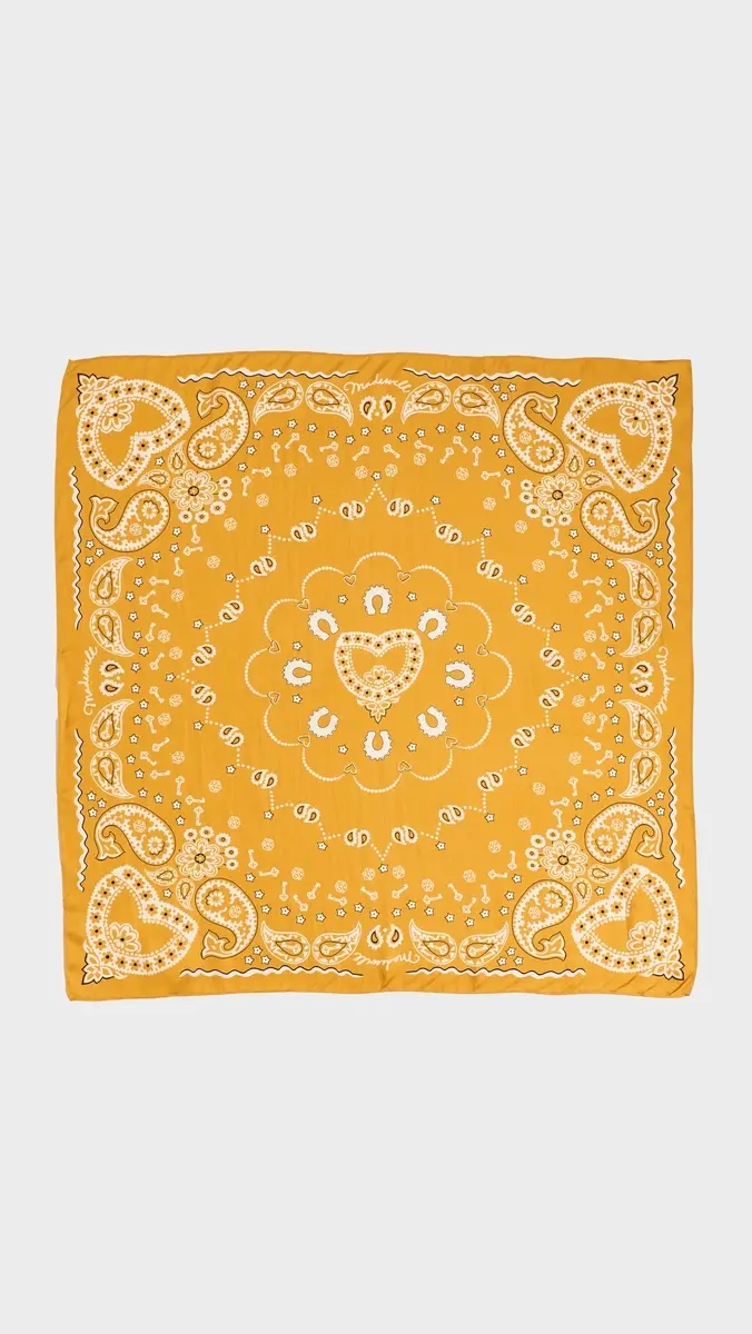 Madewell Medium Silk Bandana | Thumbnail 4