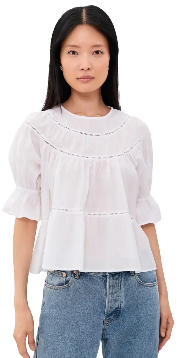 Merlette ol Blouse White | Image 1 Merlette ol Blouse White | Image 1