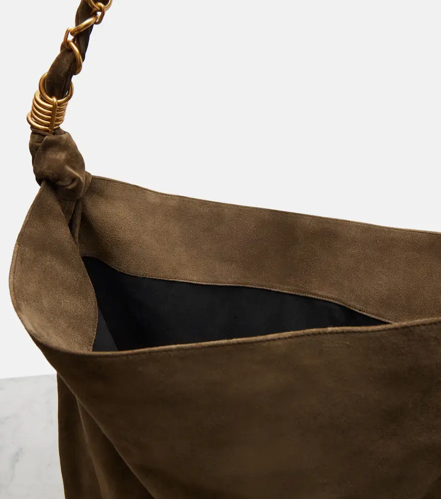 Saint Laurent Amalia suede shopper | Thumbnail 2 Saint Laurent Amalia suede shopper | Thumbnail 2