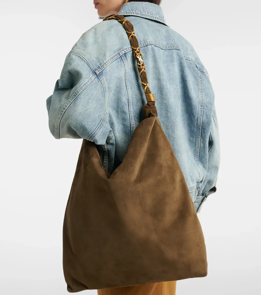 Saint Laurent Amalia suede shopper | Thumbnail 5 Saint Laurent Amalia suede shopper | Thumbnail 5