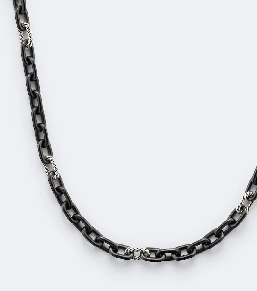 David Yurman DY Madison titanium and sterling silver chain necklace | Thumbnail 2 David Yurman DY Madison titanium and sterling silver chain necklace | Thumbnail 2