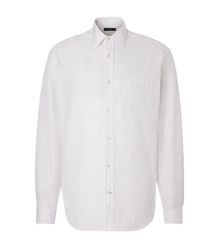 dunhill Striped cotton shirt | Image 1 dunhill Striped cotton shirt | Image 1
