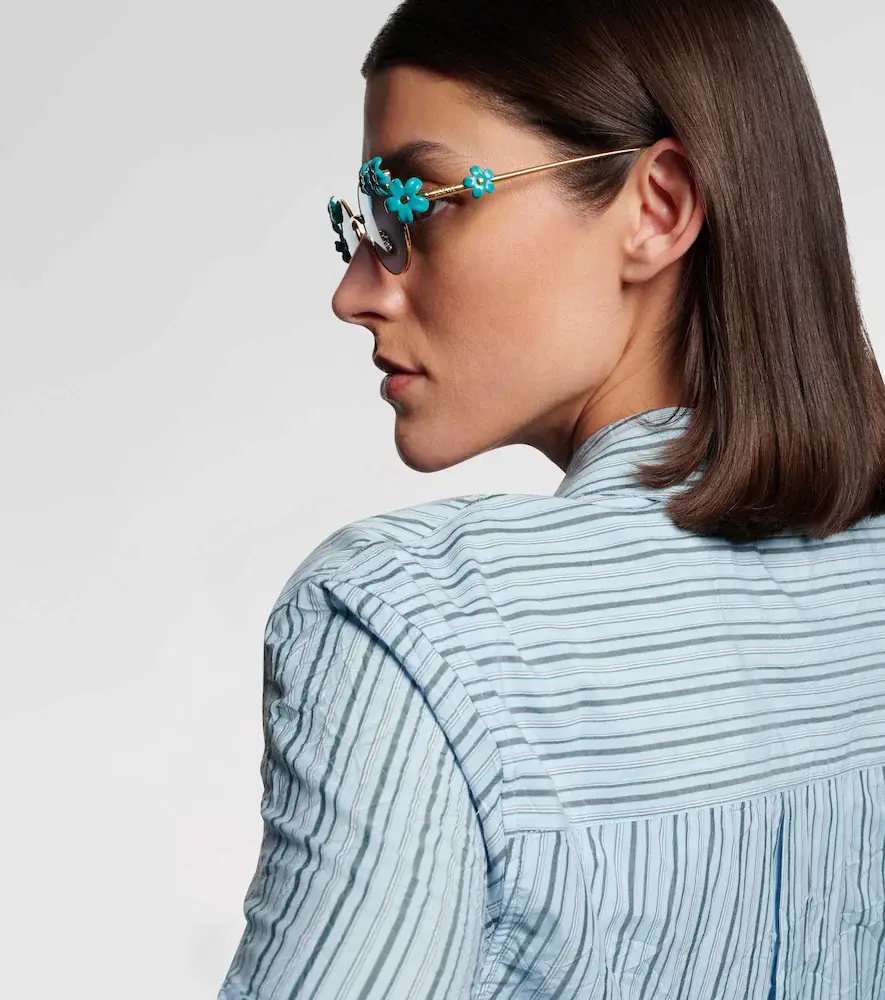 Loewe Paula's Ibiza Daisy Field round sunglasses | Thumbnail 3