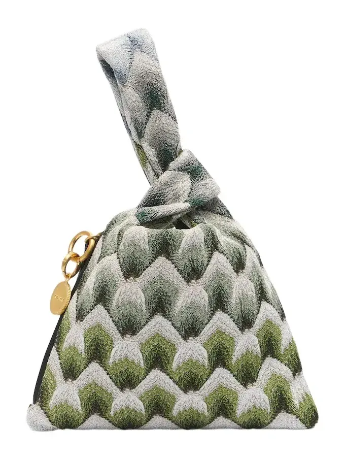 Small jacquard top-handle bag Small jacquard top-handle bag
