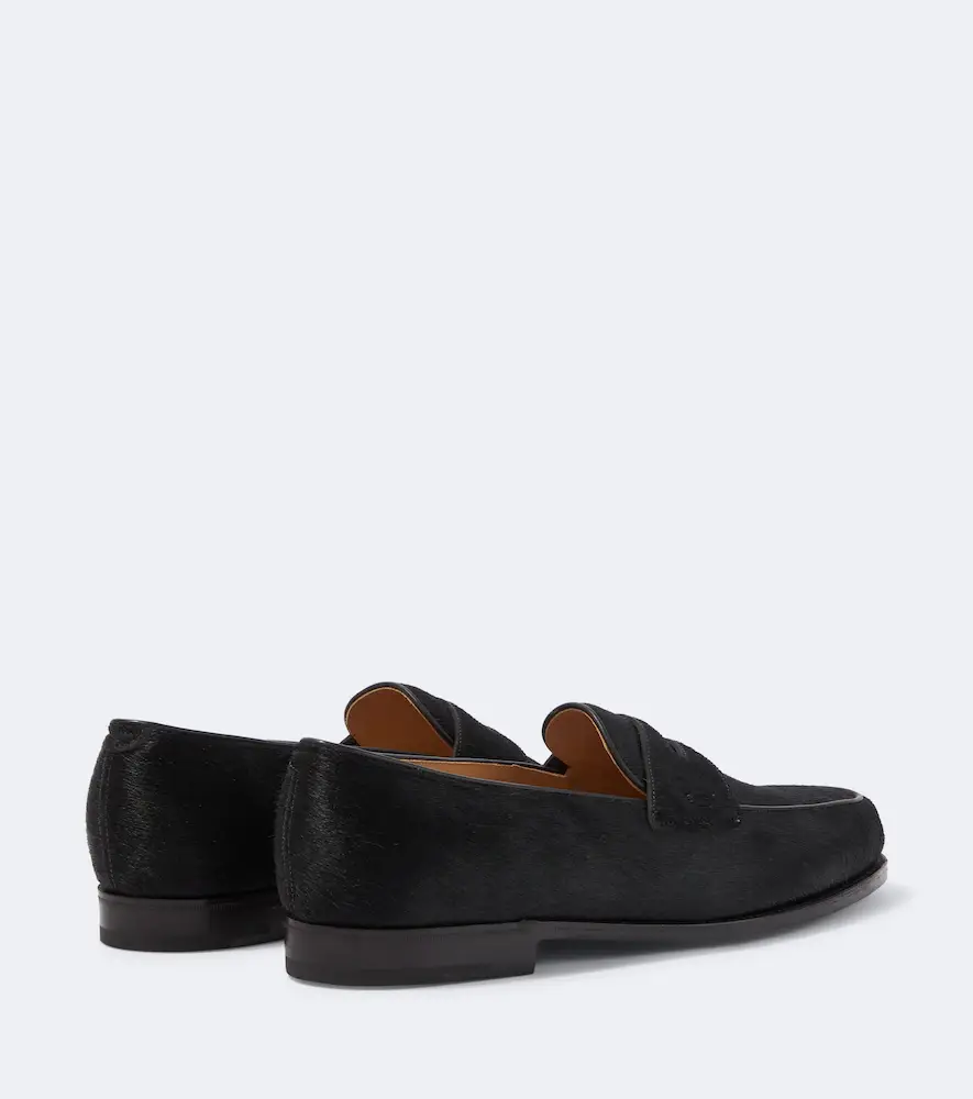 John Lobb Lopez calf hair penny loafers | Thumbnail 3 John Lobb Lopez calf hair penny loafers | Thumbnail 3