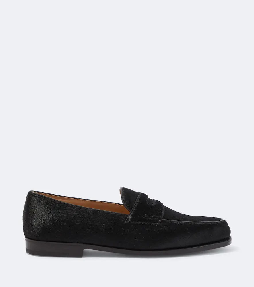 John Lobb Lopez calf hair penny loafers | Thumbnail 5 John Lobb Lopez calf hair penny loafers | Thumbnail 5