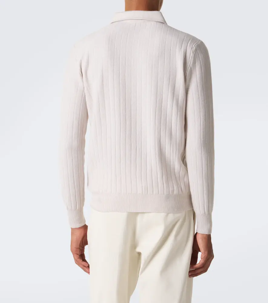 Lardini Cashmere polo sweater | Thumbnail 3 Lardini Cashmere polo sweater | Thumbnail 3