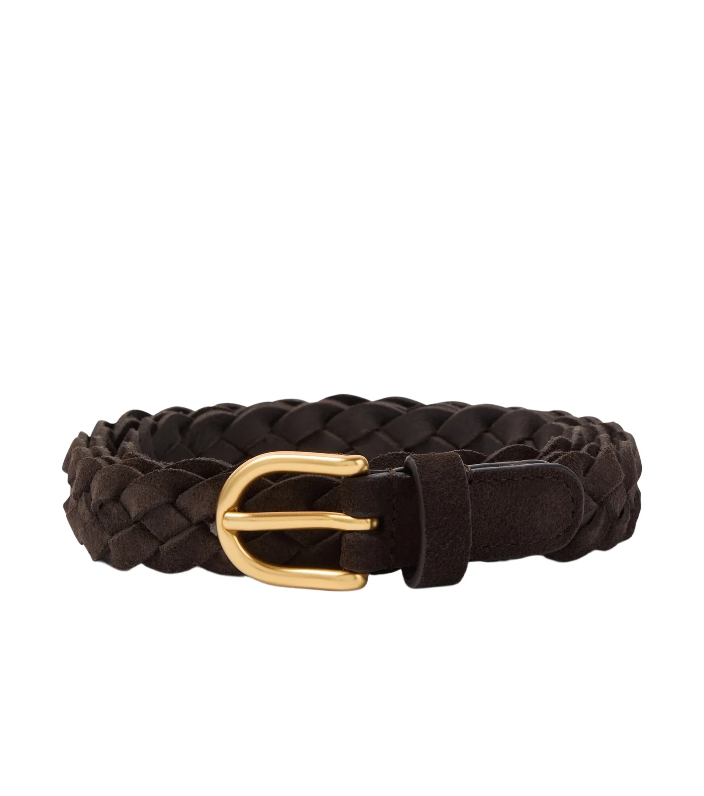 Lardini Braided suede belt