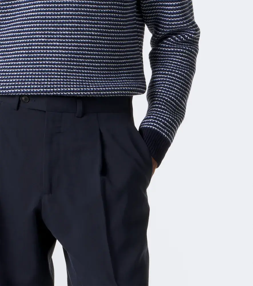 Lardini Striped wool and cashmere sweater | Thumbnail 6