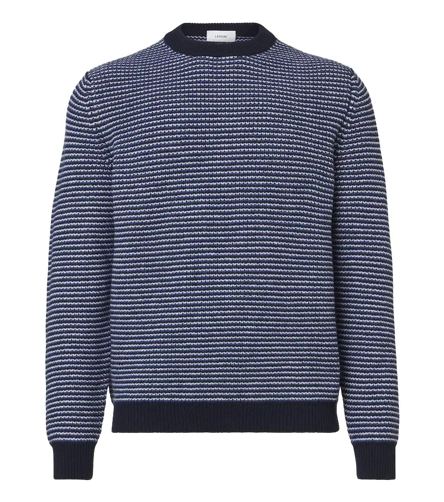 Lardini Striped wool and cashmere sweater | Image 1 Lardini Striped wool and cashmere sweater | Image 1
