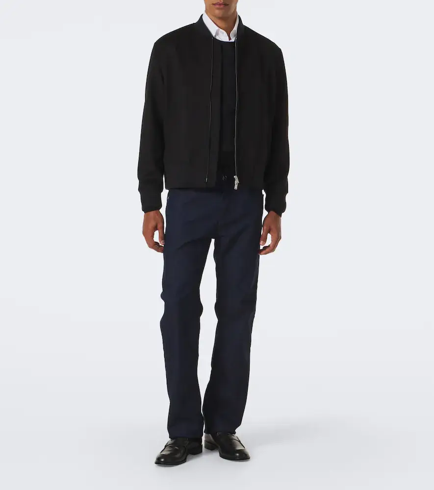 Etro Jacquard cotton-blend slim pants | Thumbnail 4