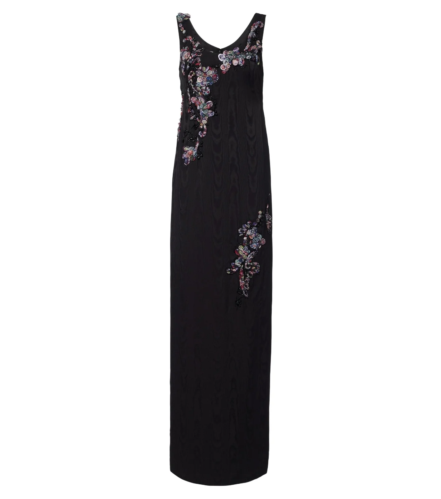 Appliqué embellished gown Appliqué embellished gown