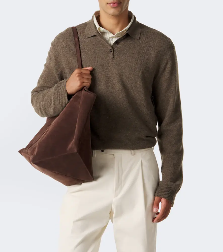 Le Kasha Crete cashmere polo sweater | Thumbnail 2