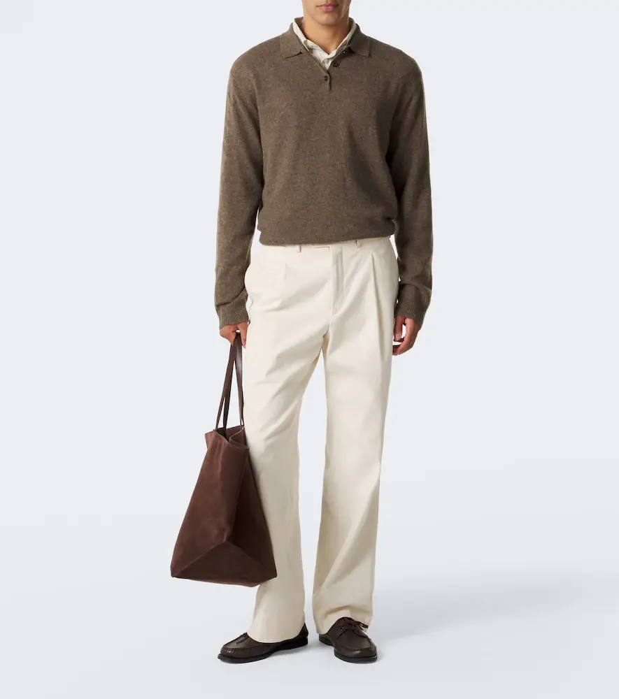 Le Kasha Crete cashmere polo sweater | Thumbnail 5
