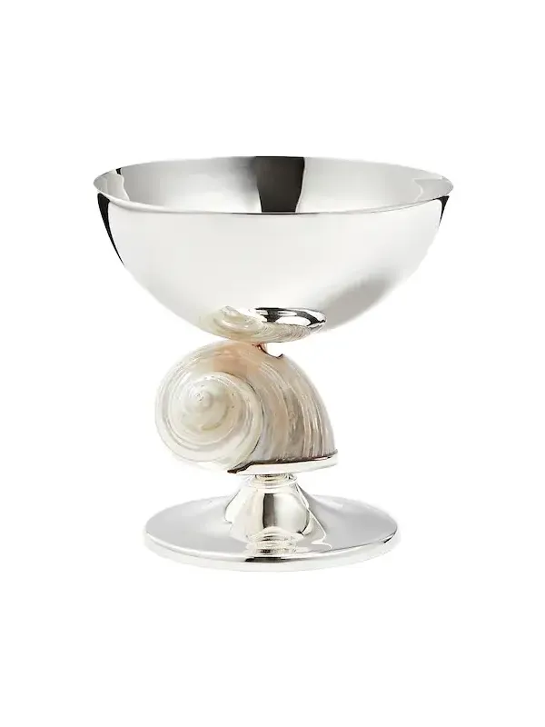 Tavares 1922 Shell sterling silver ice cream bowl