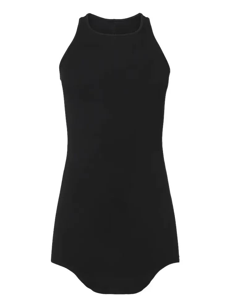 Rick Owens Basic ribbed-knit cotton jersey tank top