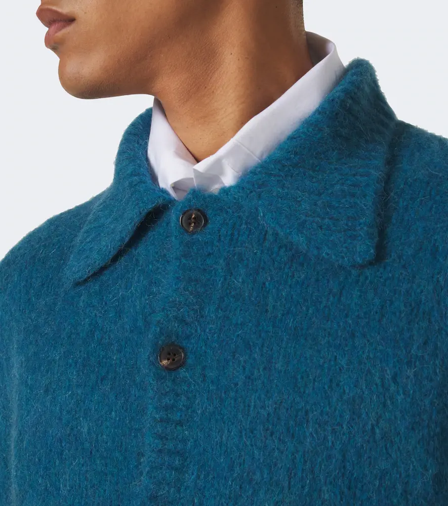 Dries Van Noten Alpaca and wool-blend cardigan | Thumbnail 4 Dries Van Noten Alpaca and wool-blend cardigan | Thumbnail 4