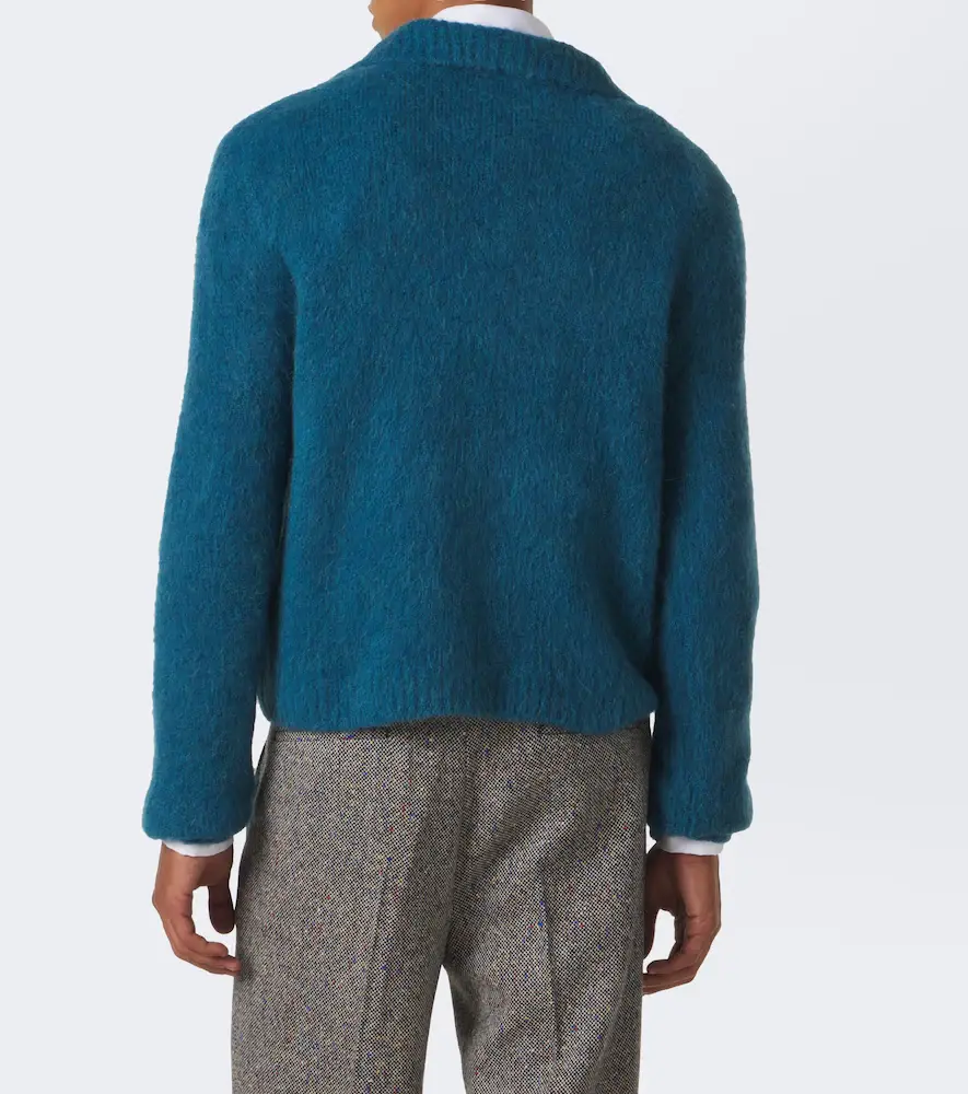 Dries Van Noten Alpaca and wool-blend cardigan | Thumbnail 6 Dries Van Noten Alpaca and wool-blend cardigan | Thumbnail 6