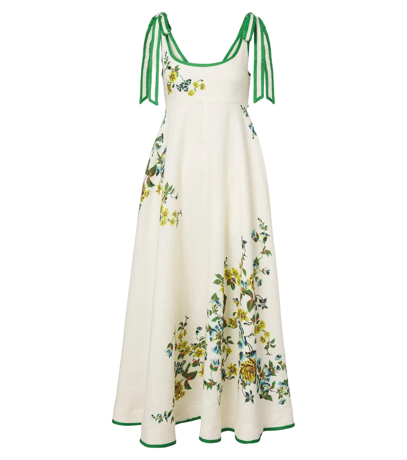 Alémais Phyllis floral linen maxi dress Alémais Phyllis floral linen maxi dress