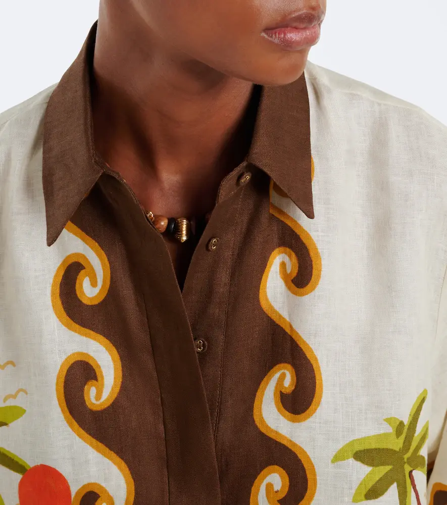 ALÉMAIS Alémais Island Cove linen shirt | Thumbnail 3 ALÉMAIS Alémais Island Cove linen shirt | Thumbnail 3