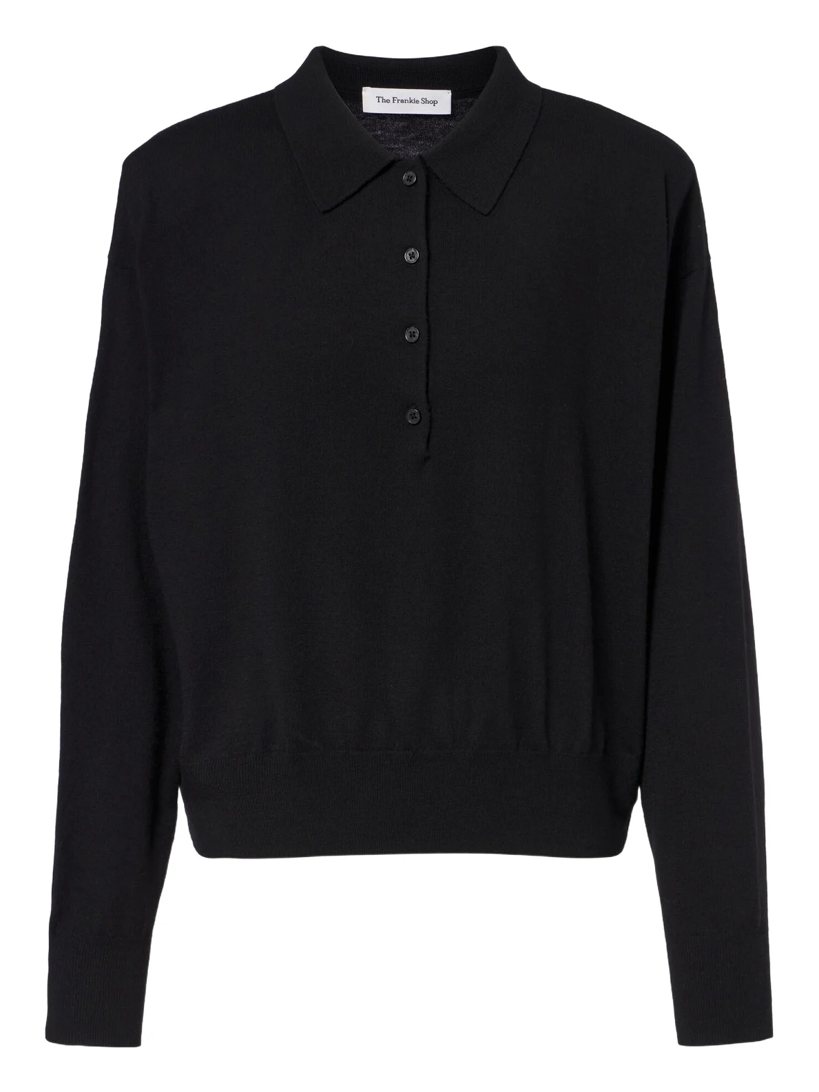 Croydon wool-blend polo sweater Croydon wool-blend polo sweater