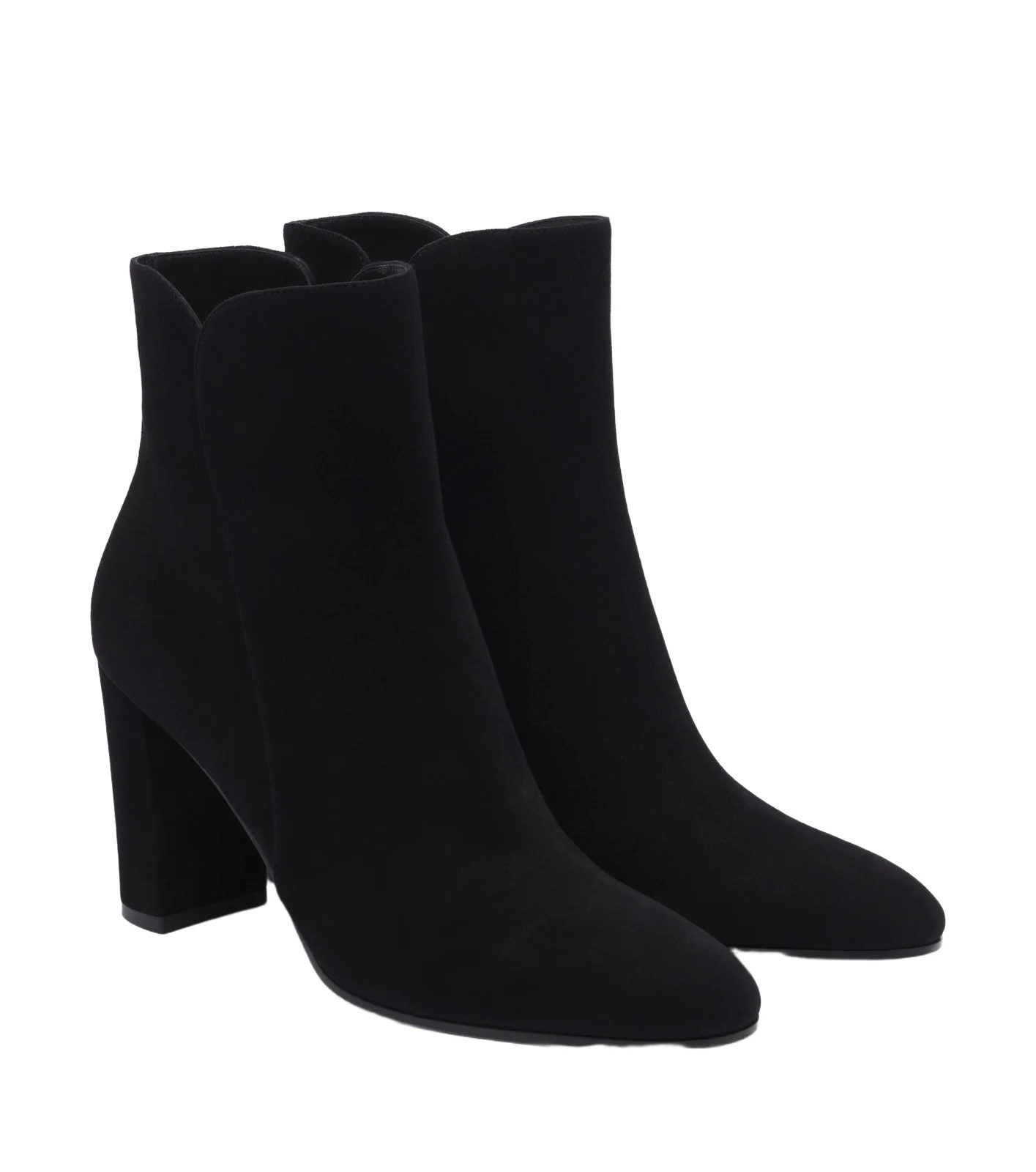 Gianvito Rossi Suede ankle boots