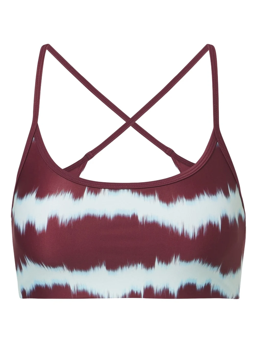 Rio Badu printed sports bra