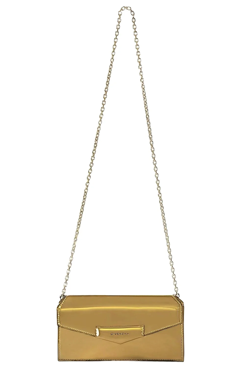 Givenchy Antigona Chain Wallet - Golden